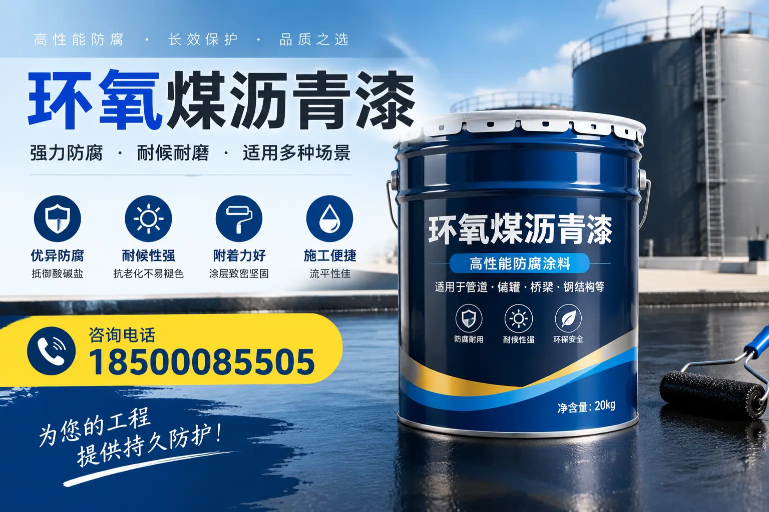 环氧煤沥青漆的配方解析，影响赤峰涂料品质的因素
